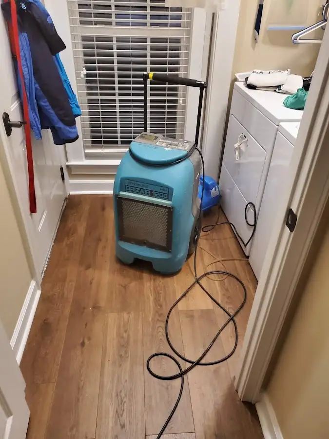 Commercial dehumidifier deployed for Crawl Space Restoration in Whittier