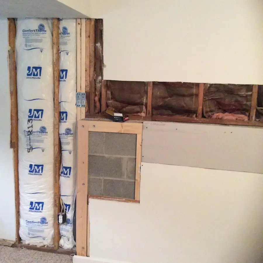 Wall insulation replacement during Structural Drying in Whittier